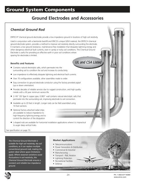 Grounding Products and Systems - Elec.ru