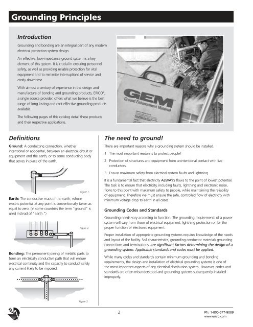 Grounding Products and Systems - Elec.ru