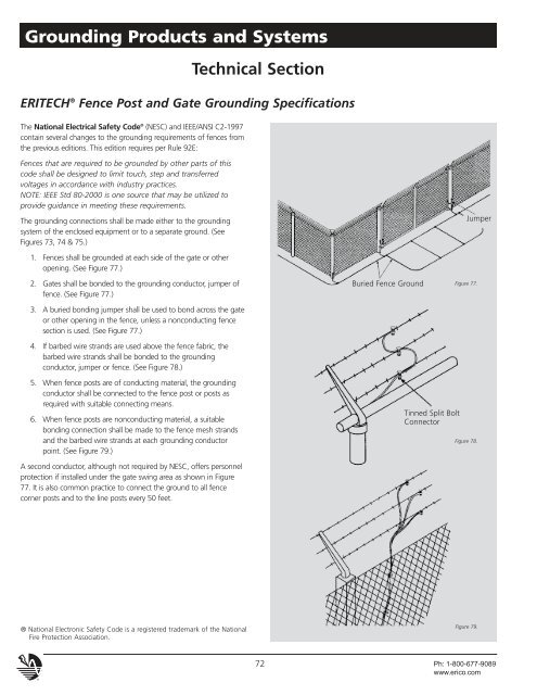 Grounding Products and Systems - Elec.ru