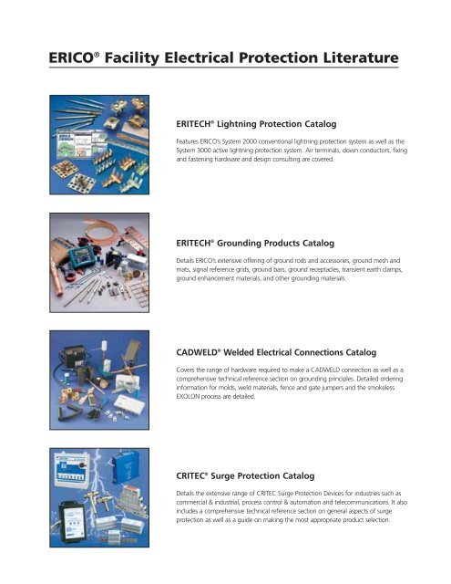 Grounding Products and Systems - Elec.ru