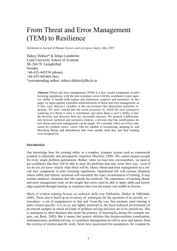 Proposal Essay Sample From Threat And Error Management Tem To Resilience Leonardo Topics For High School Essays also What Is The Thesis Of An Essay Illusions Of Explanation A Critical Essay On Error Leonardo My Hobby Essay In English