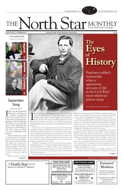 Eyes ofHistory - The North Star Monthly