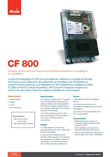 CF 800 - Itron