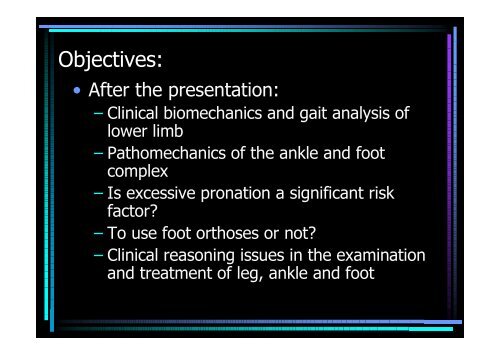 Ankle and foot region - Hong Kong Physiotherapy Association