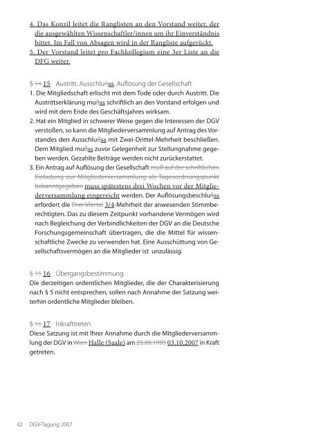 DGV-Tagung 2007 - Deutsche Gesellschaft fÃ¼r VÃ¶lkerkunde