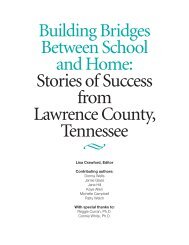 Building Bridges Between School and Home - Center for Literacy ...