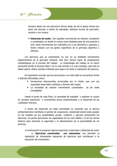 6Âº Grado EducaciÃ³n FÃ­sica_5 Pag 163_204 - Ministerio de ...