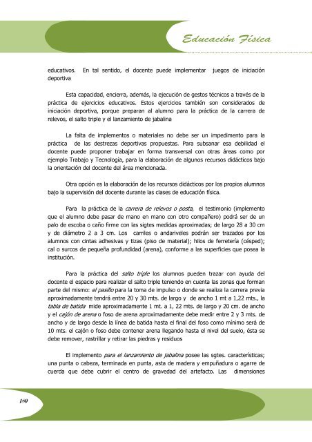 6Âº Grado EducaciÃ³n FÃ­sica_5 Pag 163_204 - Ministerio de ...