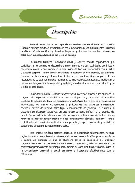 6Âº Grado EducaciÃ³n FÃ­sica_5 Pag 163_204 - Ministerio de ...