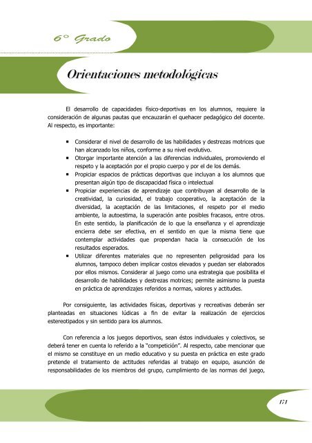 6Âº Grado EducaciÃ³n FÃ­sica_5 Pag 163_204 - Ministerio de ...