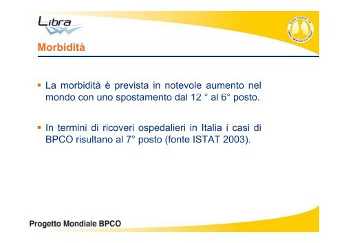 La BPCO - Clinica malattie apparato respiratorio