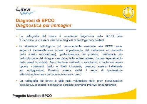 La BPCO - Clinica malattie apparato respiratorio