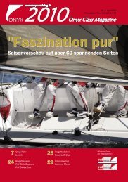 ONYX Class Magazine 2010 - ONYX Yachting