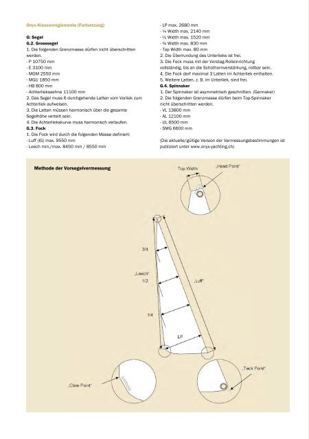 ONYX Class Magazine 2010 - ONYX Yachting