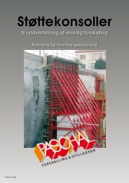 StÃ¸ttekonsoller brochure og montageanvisning - PASCHAL ...