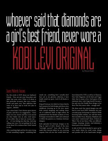 to view the full article - Kobi Levi