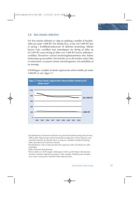 SÃ¸fartspolitisk vÃ¦kststrategi, 2003 - SÃ¸fartsstyrelsen