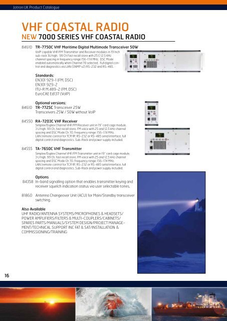 JOTRON UK PRODUCT CATALOGUE - Neotek