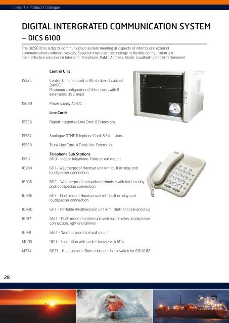 JOTRON UK PRODUCT CATALOGUE - Neotek