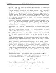MATH 581 Problem Set #1 Solutions 1. Let G be a simple graph with ...