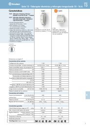 CaracterÃ­sticas Serie 13 - Telerruptor/biestable modular 8 ... - G-Finder