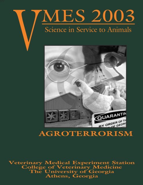Agroterrorism - University of Georgia College of Veterinary Medicine