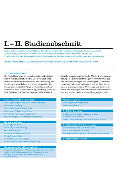 UniversitÃ¤tsstudium Diplom BetriebswirtIn - WU Executive Academy