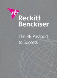 Download this publication as PDF - Reckitt Benckiser