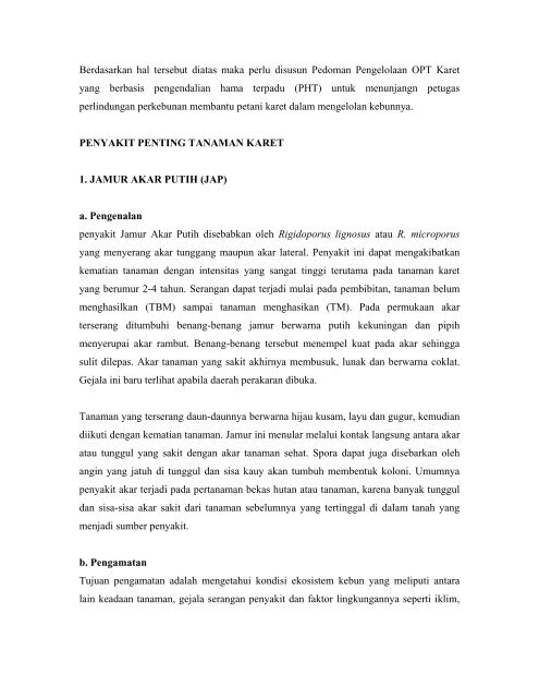 Metode pengamatan hama - Biology East Borneo