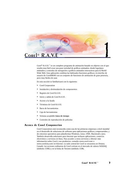 Descargar Corel Rave 10 - Mundo Manuales