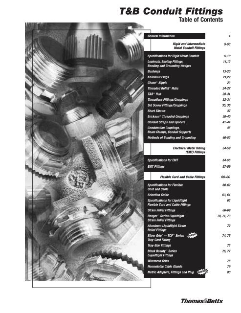 T&B Conduit Fittings