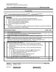 12 Lead ECG Performance Criteria - San Joaquin County