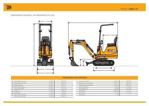 Technical Specification - Jcb