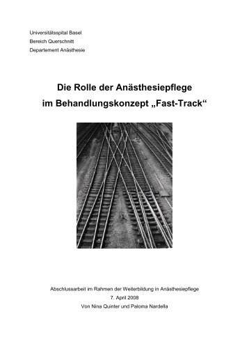 Fast-Track - Schweizerische Interessengemeinschaft für ...