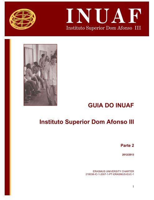 GUIA DO INUAF Instituto Superior Dom Afonso III Parte 2