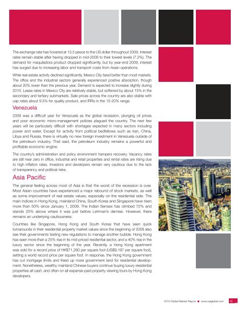 2010 Global Market Report - NAI Commercial Real Estate