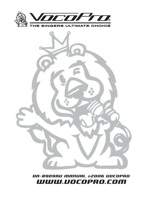 DA-8909RV Manual Text.indd - Sundial Micro, Inc.