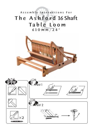 The Ashford 16 Shaft Table Loom