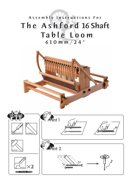 The Ashford 16 Shaft Table Loom