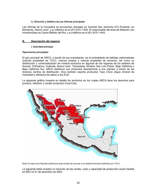 Reporte Anual que se presenta de acuerdo con las disposiciones ...