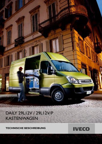 DAILY 29L12V / 29L12V/P KASTENWAGEN - Transporter + Service