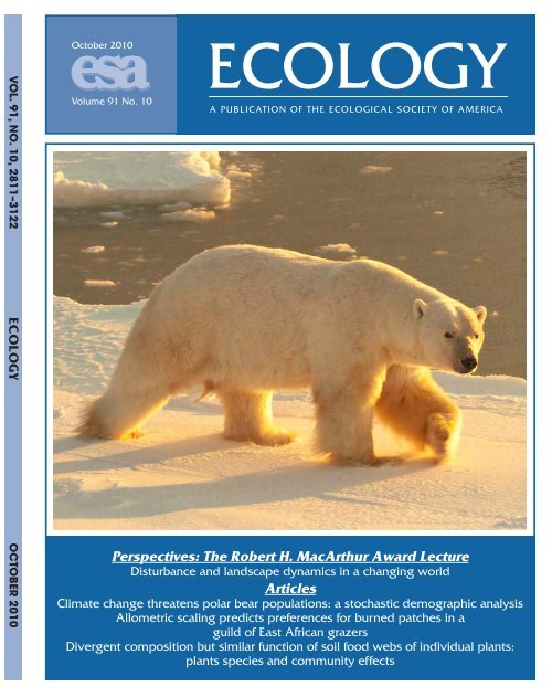Climate Change Threatens Polar Bear Populations