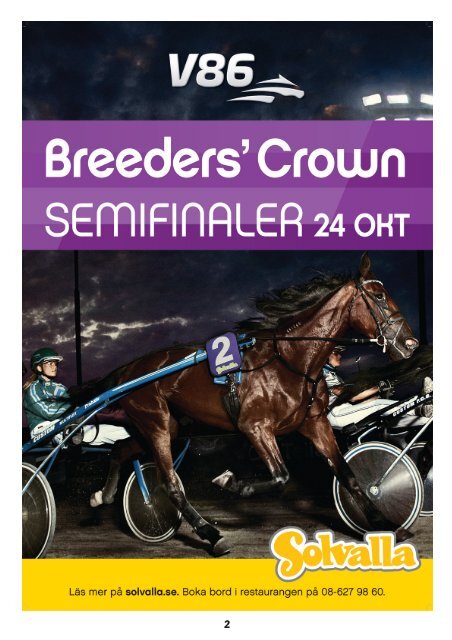 ONSDAG 17 OKTOBER - Solvalla