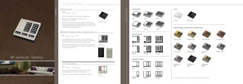 Homeworks QS Keypad Design & Style Ordering Guide