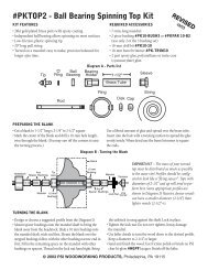 #PKTOP2 - Ball Bearing Spinning Top Kit - Penn State Industries