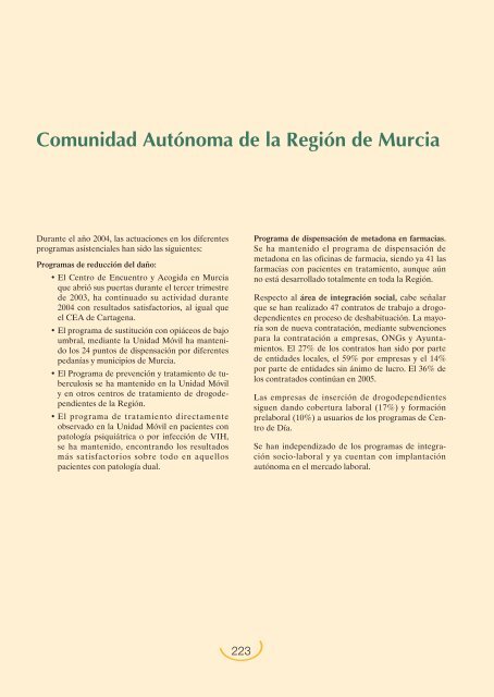 Plan Nacional sobre Drogas: Memoria 2004 (PDF)