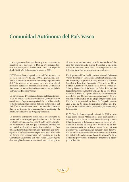 Plan Nacional sobre Drogas: Memoria 2004 (PDF)