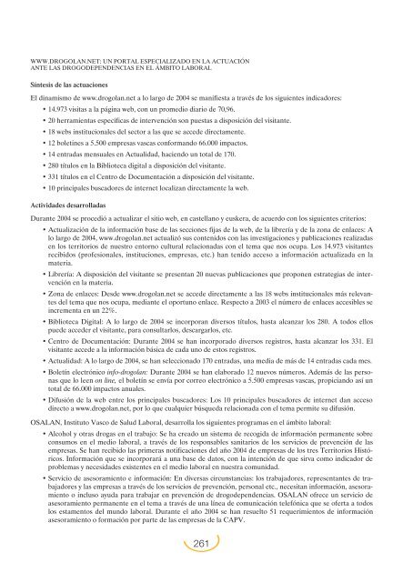 Plan Nacional sobre Drogas: Memoria 2004 (PDF)