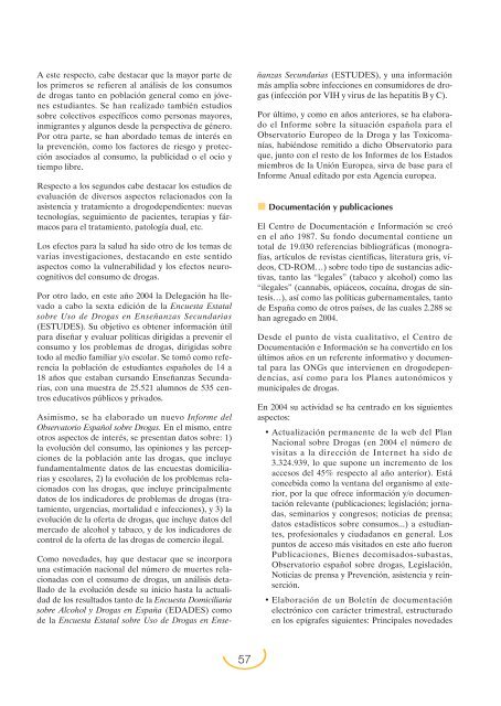 Plan Nacional sobre Drogas: Memoria 2004 (PDF)