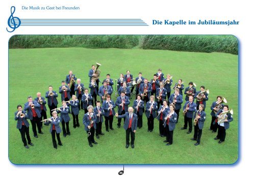 Die Kapelle im Jubiläumsjahr - Musikverein Magstadt
